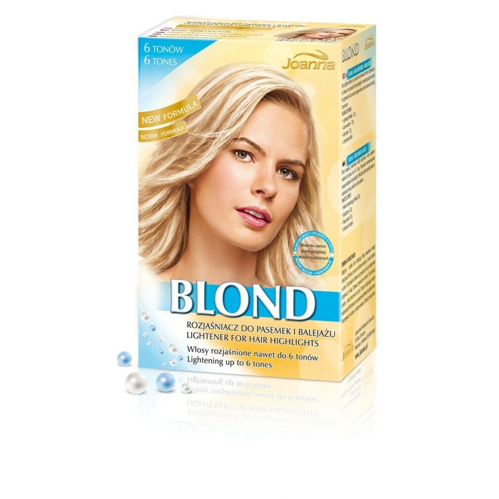 JOANNA Blonde Aufheller für Highlights und Balayage 6 Töne Produktbild 