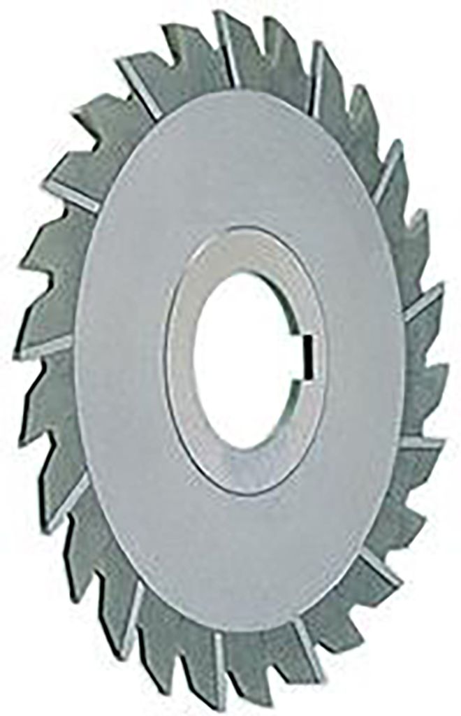 FORMAT Scheibenfräser DIN1834-A HSSE 80 x 4,0 mm, Durchmesser:100 mm, Breite:1,6 mm, Typ:TYP N, Schneidstoff:HSSE Co5