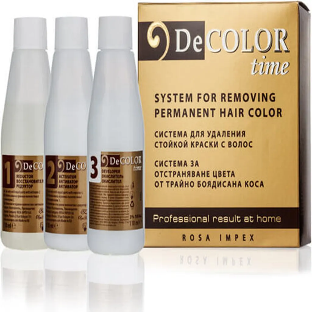 Sistema Decolor Time 110ml | Rimozione Professionale Colore Capelli - 1