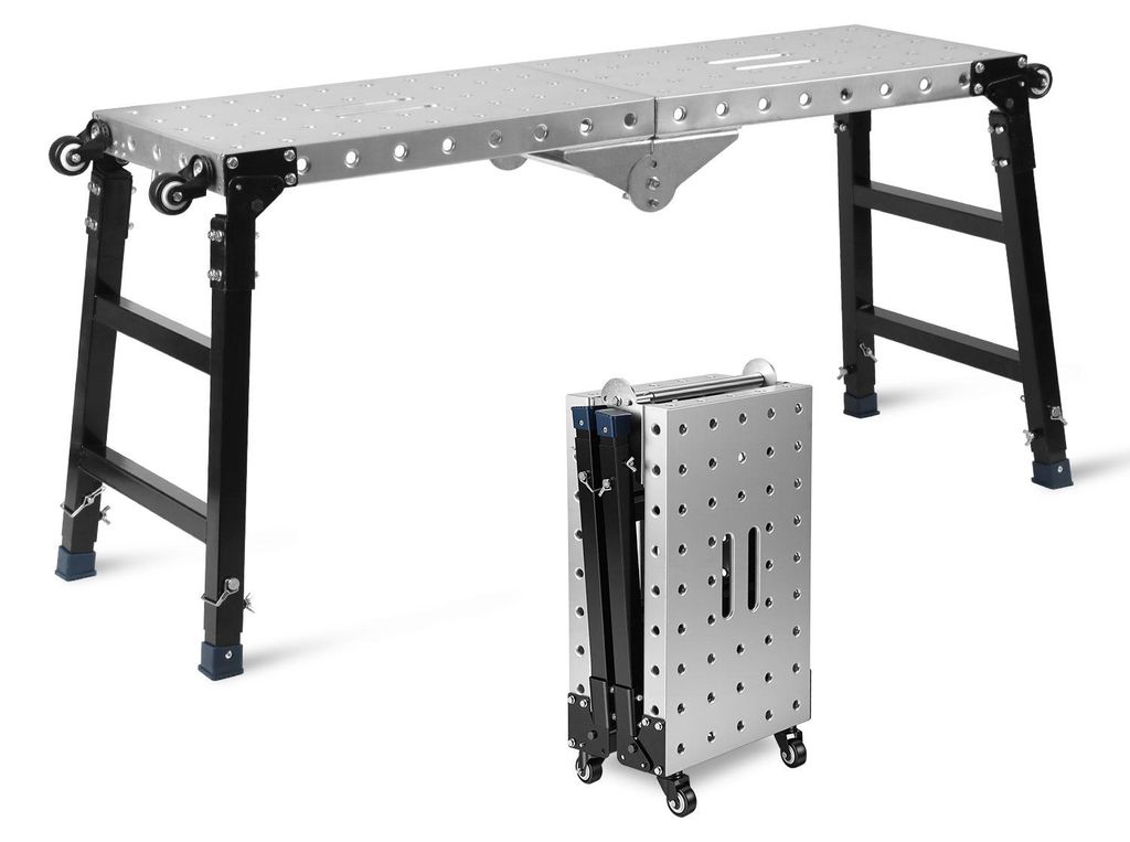 Plateforme de travail pliante Ikodm, dimensions 120x36 cm, Image du produit 