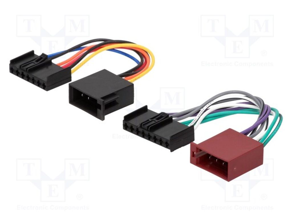 1x Connector radio,ISO ,,Lincoln,,Mercury, Steckverbinder für Werkradioempfänger