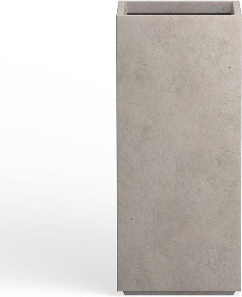 Wetterungsresistente Beton-Beetöpfe 20,3 Zoll H - Moderne Stil