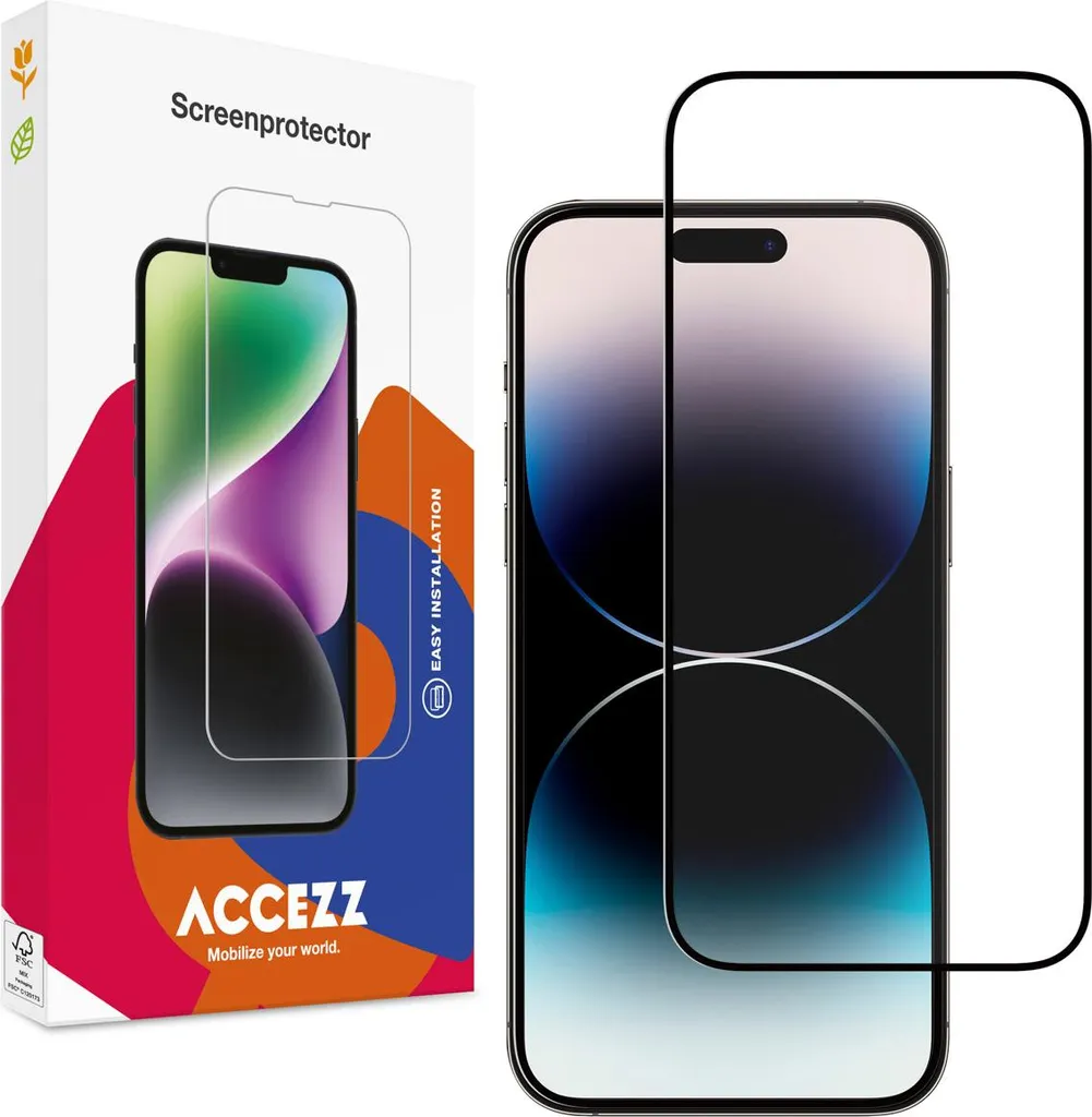 Offerta Vetro iPhone Accezz Full Cover - Protezione Totale 14/15/16