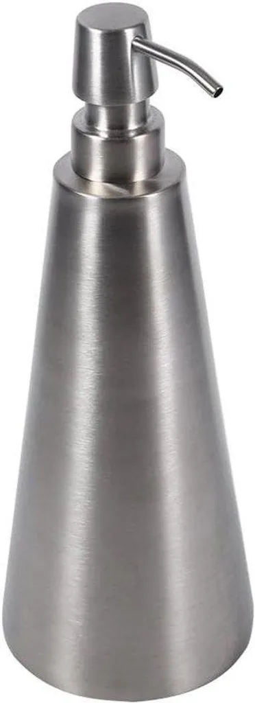 Distributeur de savon 800 ml en acier inoxydable pour évier de cuisine