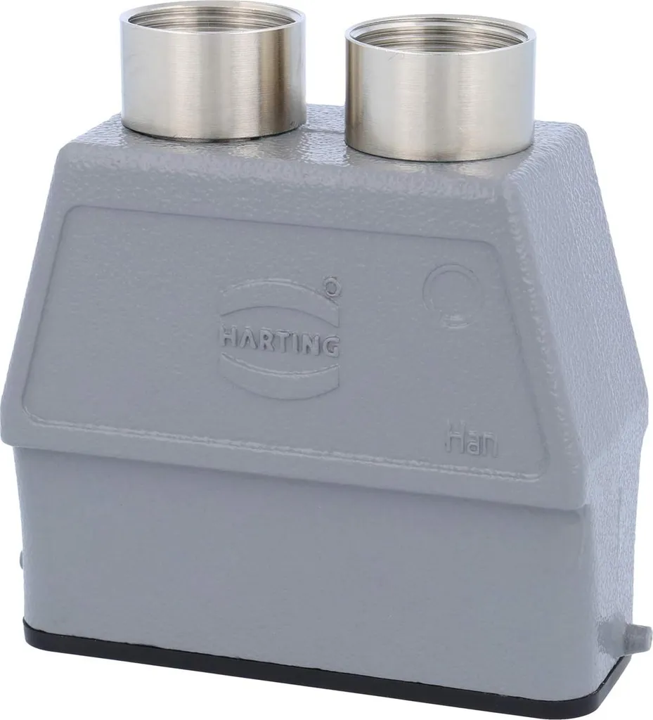 Custodia HARTING Han 16A Alta 2xPG16 | Protezione Cavi Industriale