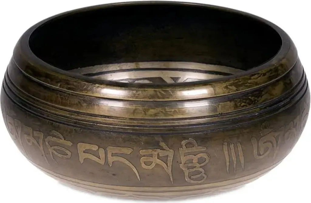 Réduisez votre stress avec ce bol chantant Bouddha de 550g et 11 cm