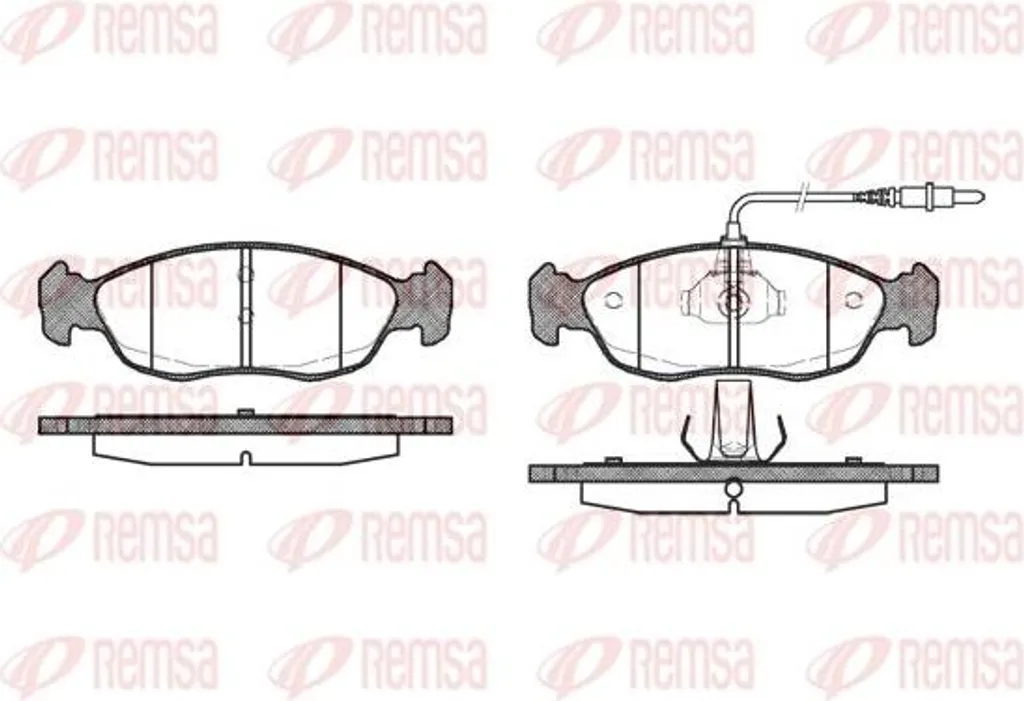Remplacer vos plaquettes de frein Xsara ou 306 avec REMSA 0461.02 - OE