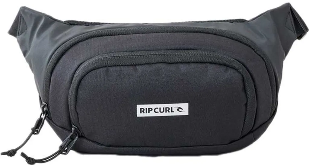 Sac banane Rip Curl Icons Noir pour le festival, le sport et la ville