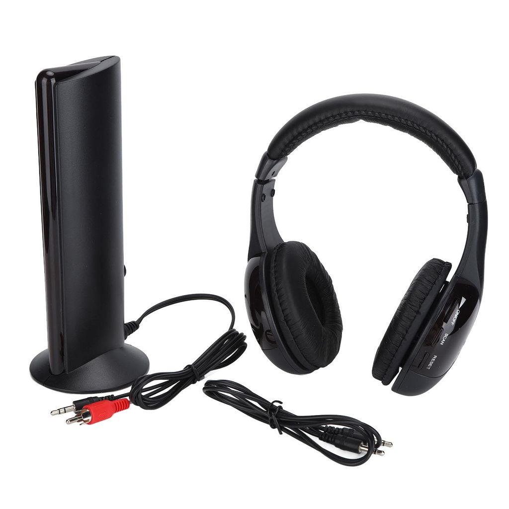 Casque sans fil 5 en 1 – Basses profondes HiFi, radio FM, Image du produit 