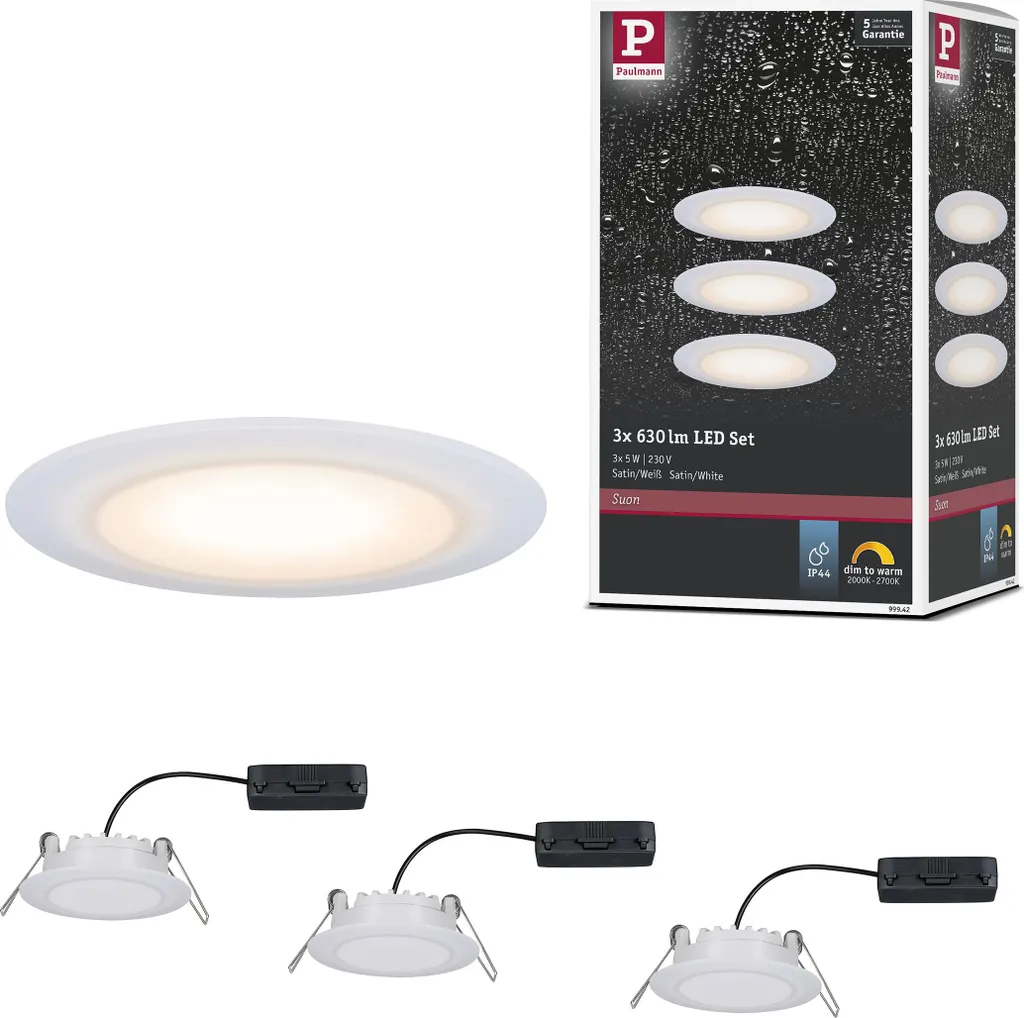 Spot LED Encastré Suon Paulmann - Solution Éclairage Durable sans Travaux