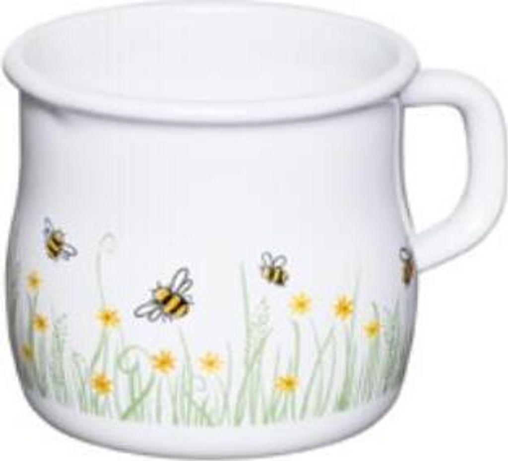 Riess Tasse 3/8 Liter Biene Topf mit Bördel Produktbild 