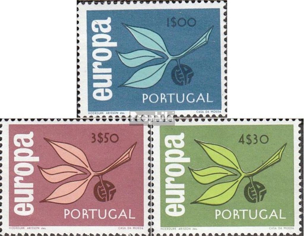 Briefmarken Portugal 1965 Mi 990-992 (kompl.Ausg.) FDC Europa