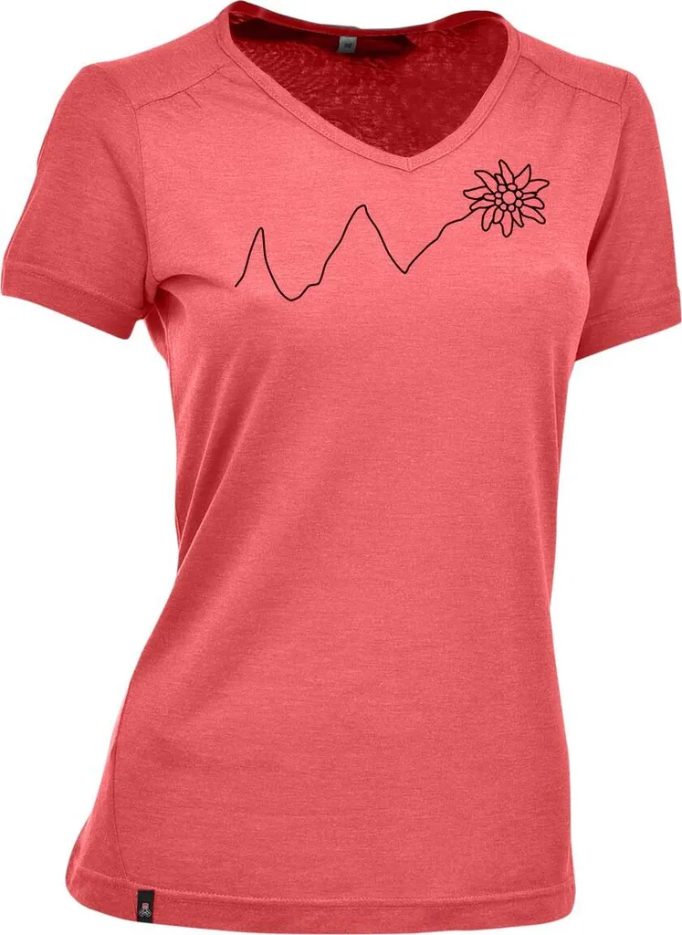 T-shirt technique corail 85 Eifelsteig avec col demi-zip en taille 40