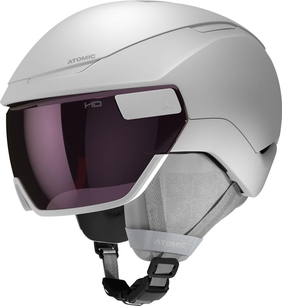 ATOMIC REVENT GT AMID VISOR HD White/ WHITE HEATHER/ WHITE HEATHER/ 59