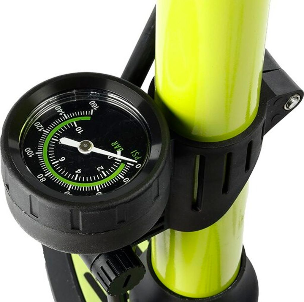 Pompa Da Pavimento Per Bicicletta Con Manometro 11 Bar 160 Psi Presta Valvola Auto Pre