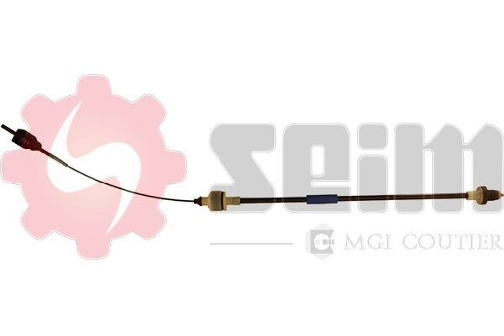 SEIM 650440 Kupplungsseil Seilzug für OPEL Corsa B Schrägheck (S93) 823/412mm