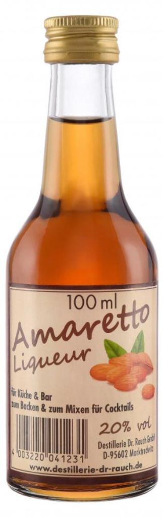 Dr. Rauch Amaretto Liqueur Likör zum Backen und Mischen Produktbild 