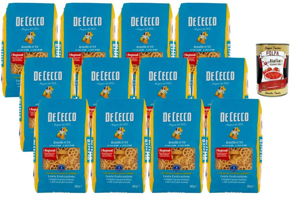 De Cecco Italian Gourmet Bundle 12x 500g + Italian Gourmet Produktbild 