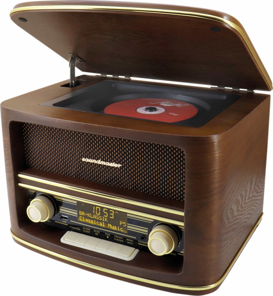 SOUNDMASTER CLASSIC LINE Stereoanlage NR961, Nostalgie Produktbild 