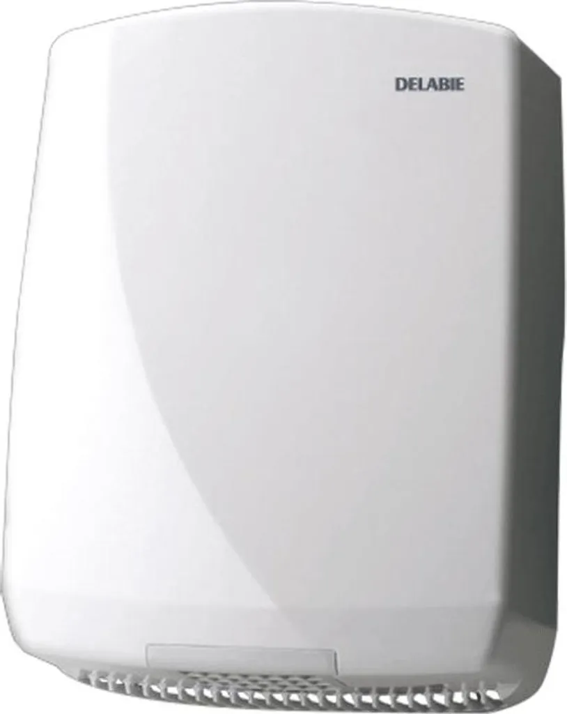 Sèche-mains Delabie ABS blanc : fini le gaspillage de papier toilette