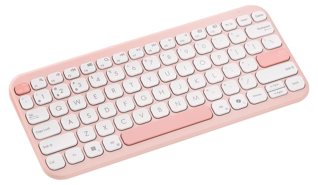 ASUS Marshmallow Keyboard KW100, 75%, Kabellos, Bluetooth, Produktbild 