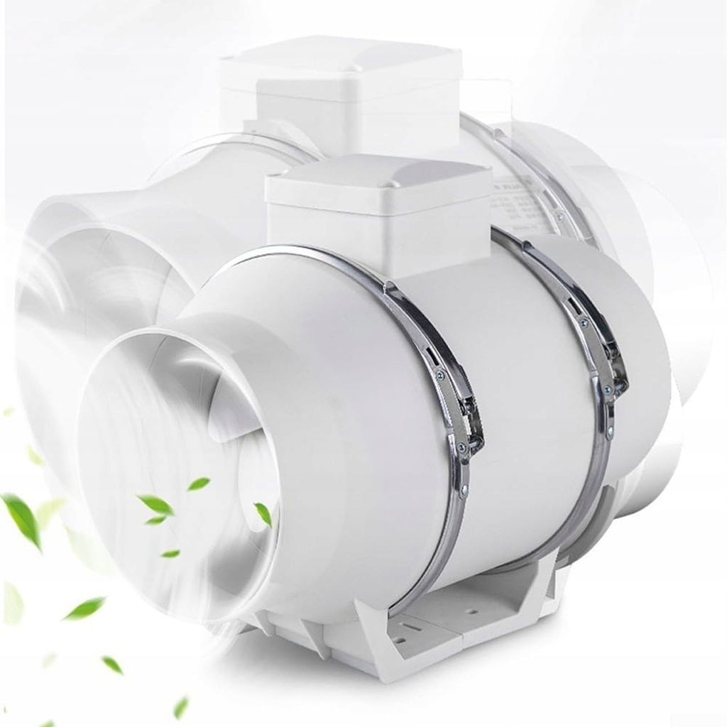 Kanalventilator 12V 6W - Leistungsstarker Abluftventilator Für Räume Bis 88m³/h