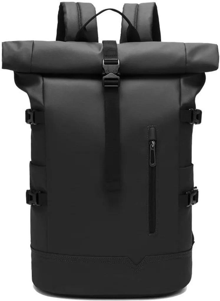 Sac à dos étanche contre la pluie 33L noir pour ordinateur et vélo