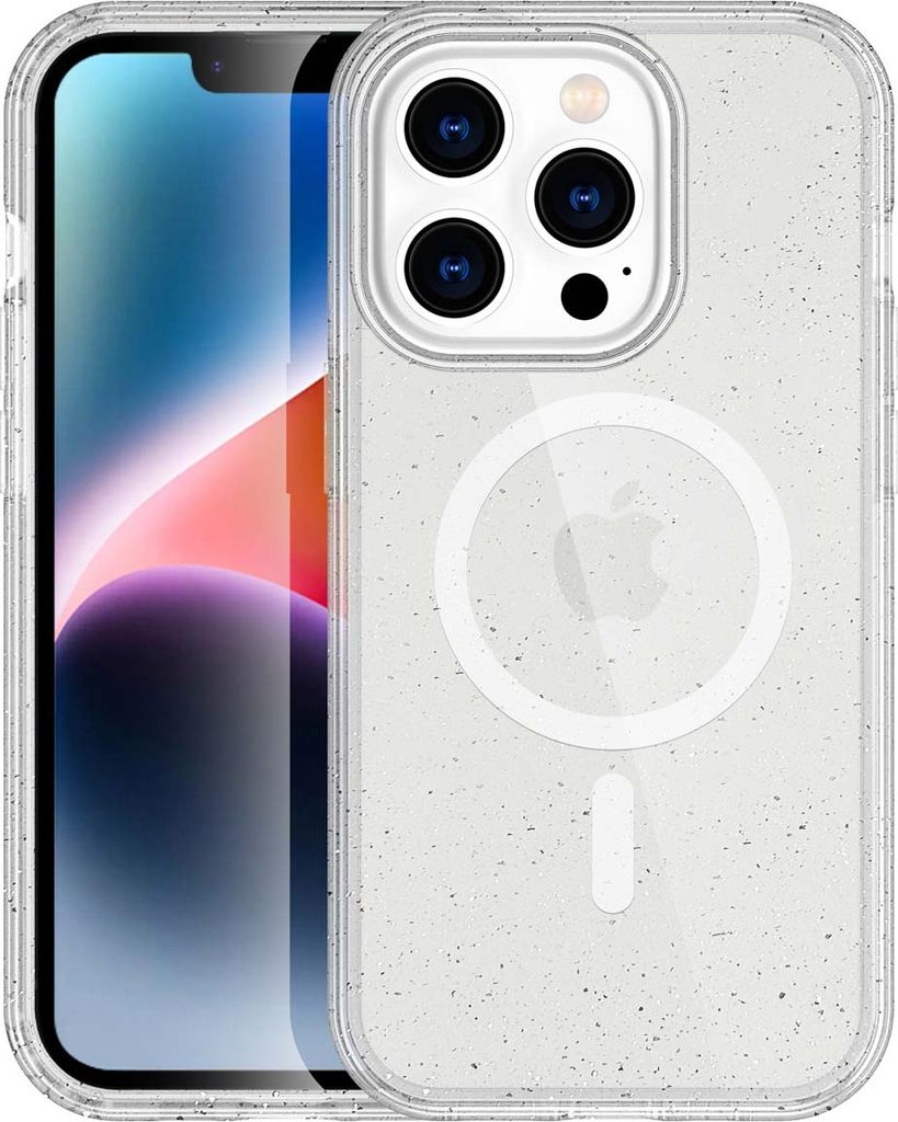 imoshion Sparkle Back Cover mit MagSafe iPhone 14 Pro - Produktbild 