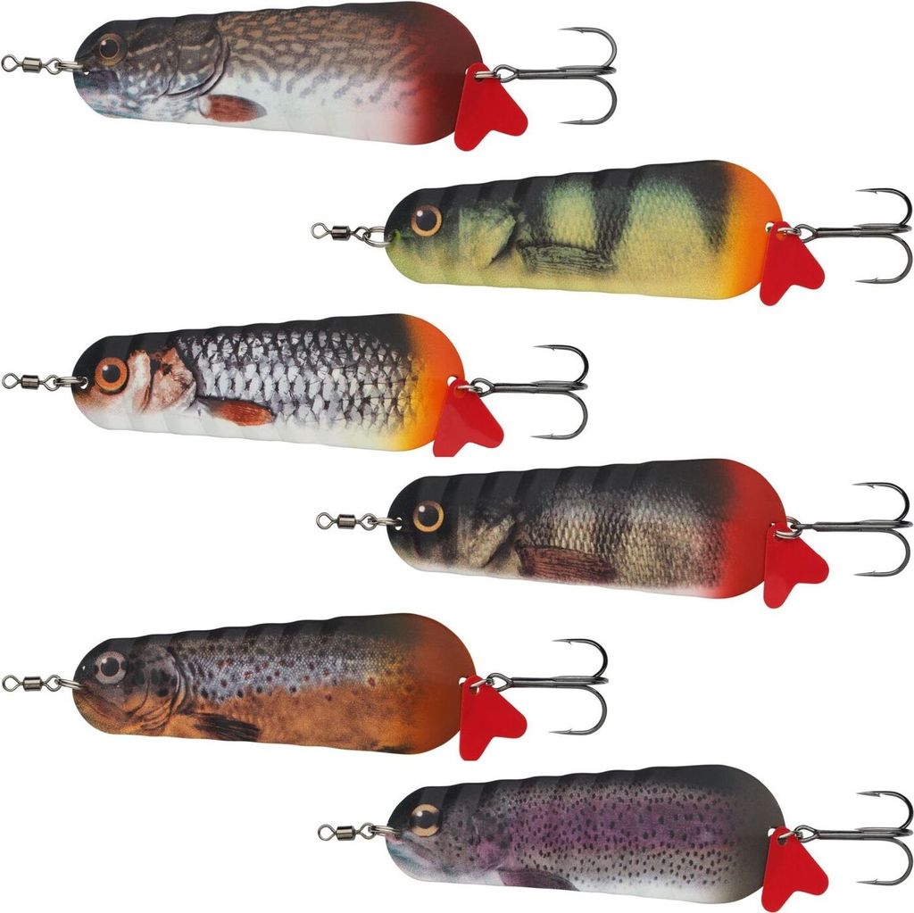 Abu Garcia Atom Pro - Blinker, Gewicht / Länge / Hakengröße:35g / 9cm / Gr. 2, Farbe:Roach