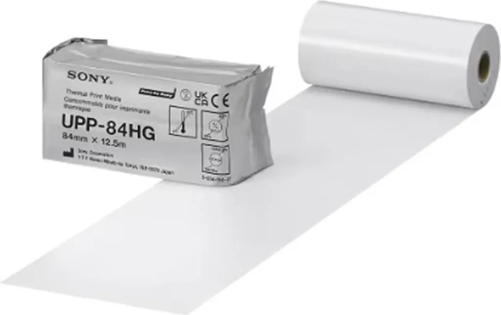 Consommable pour échographe Sony UPP 84 HG 84mm x 12,5m haute qualité