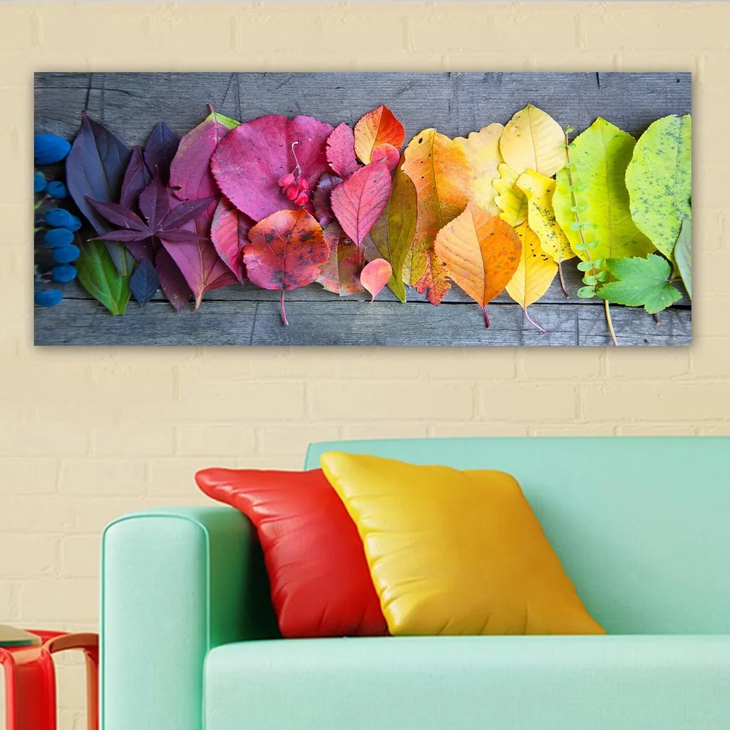 Tableau Mural 50x120 pour Cacher un Mur Vide - Toile Colorée Haute Qualité