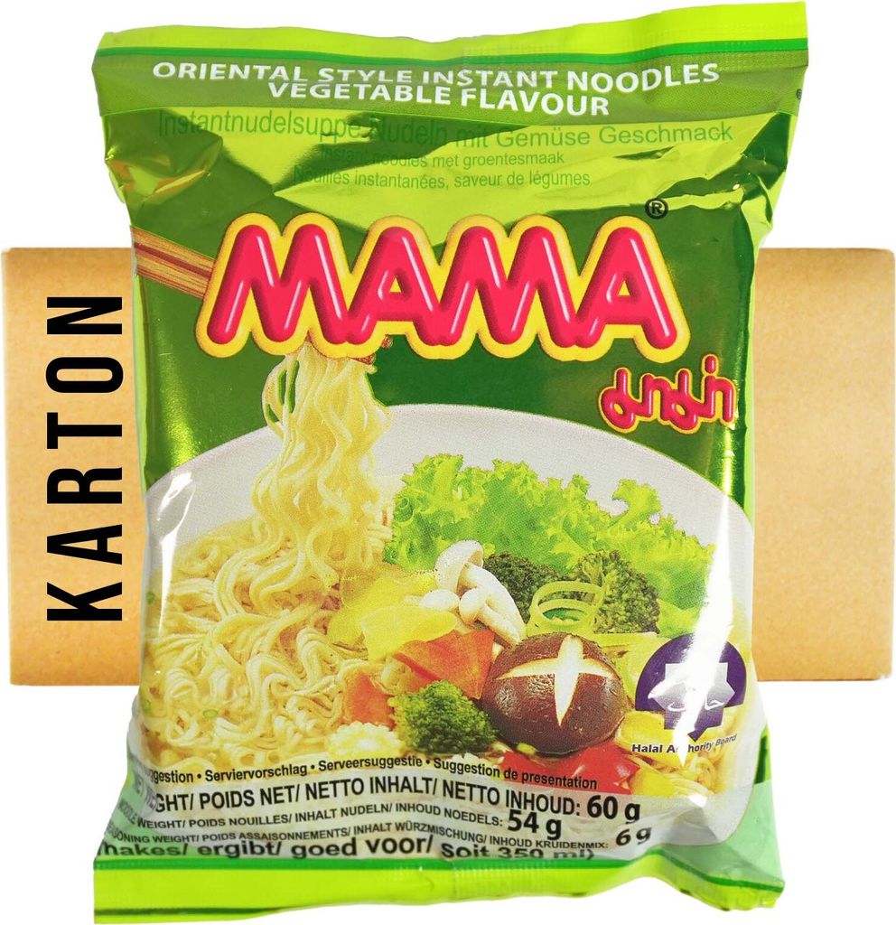 Mama Instantnudel vegetarisch 30x60g Produktbild 