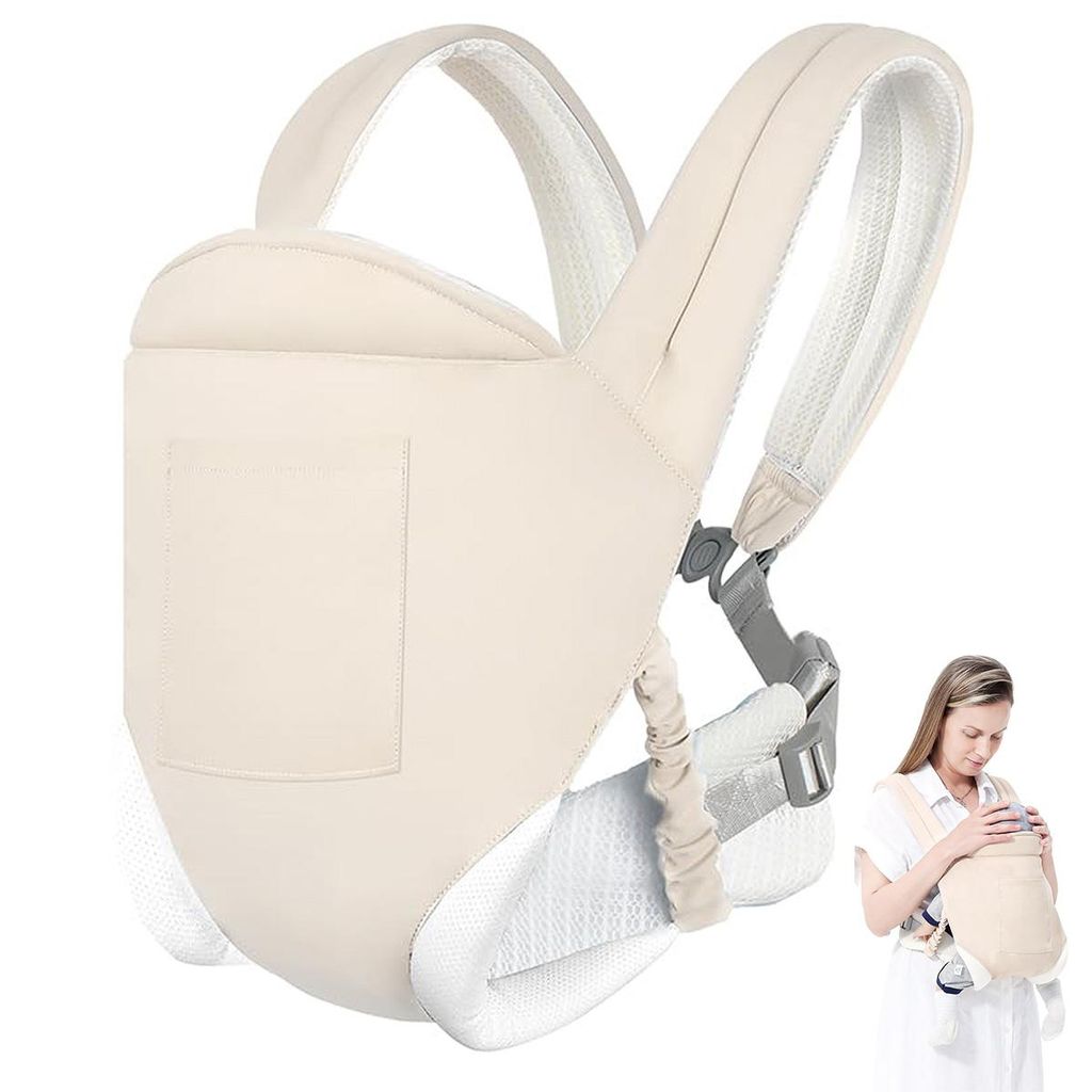 Ergonomische Babytrage, 4 Tragepositionen Kindertrage, Produktbild 