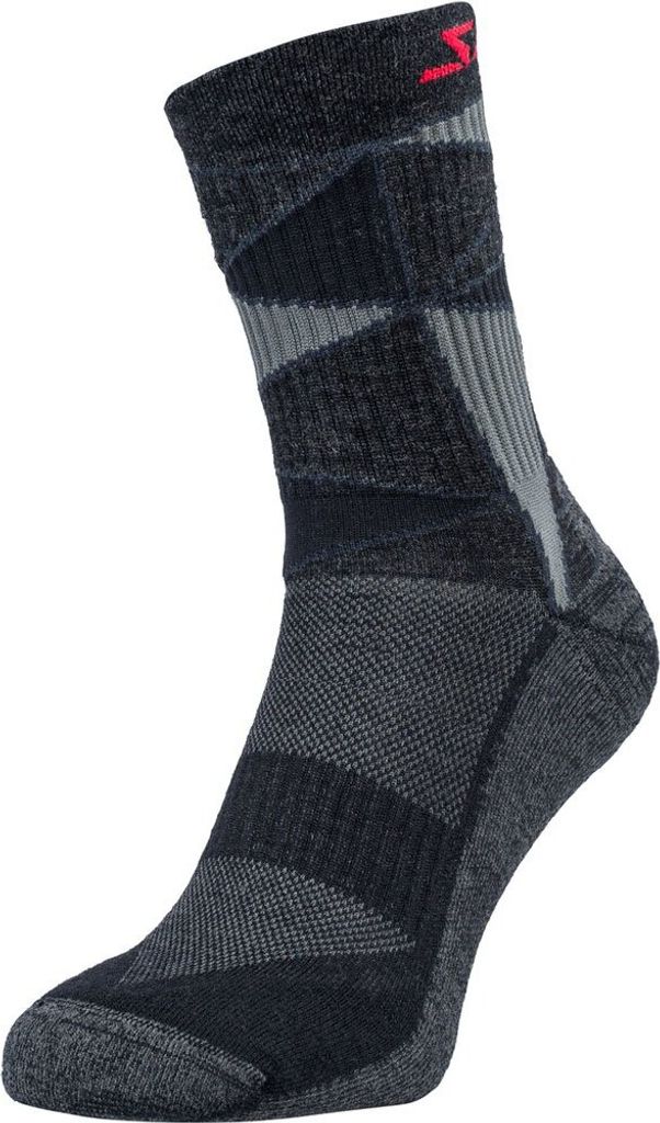 Socken Silvini Vallonga UA1745 schwarz-rot größe 34-35 Produktbild 