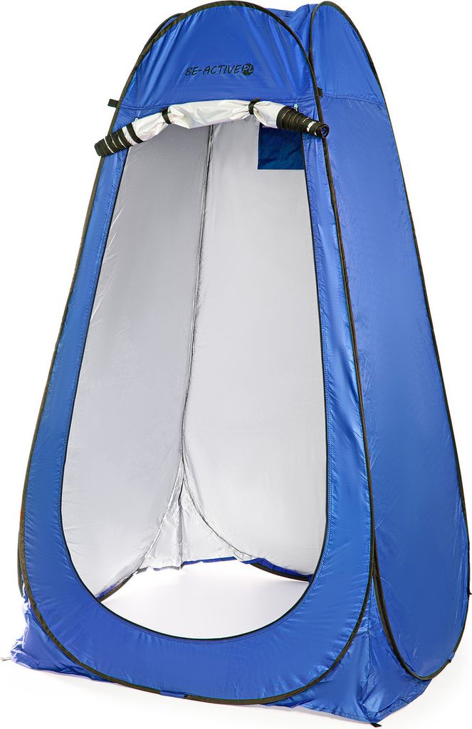 Tenda doccia da campeggio 110 x 110 x 190 cm blu tenda da Immagine del prodotto 