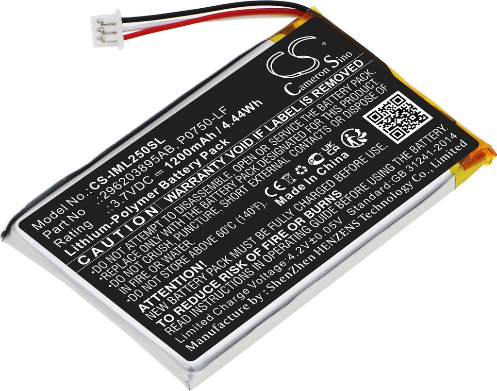 TECHTEK Baterie kompatibilní s [Ingenico] Link 2500 Obrázek produktu 