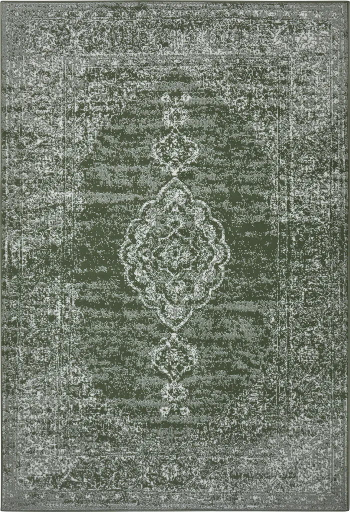 Tapis de Salon Vert Design Méridional Gloria pour une Déco Scandinave