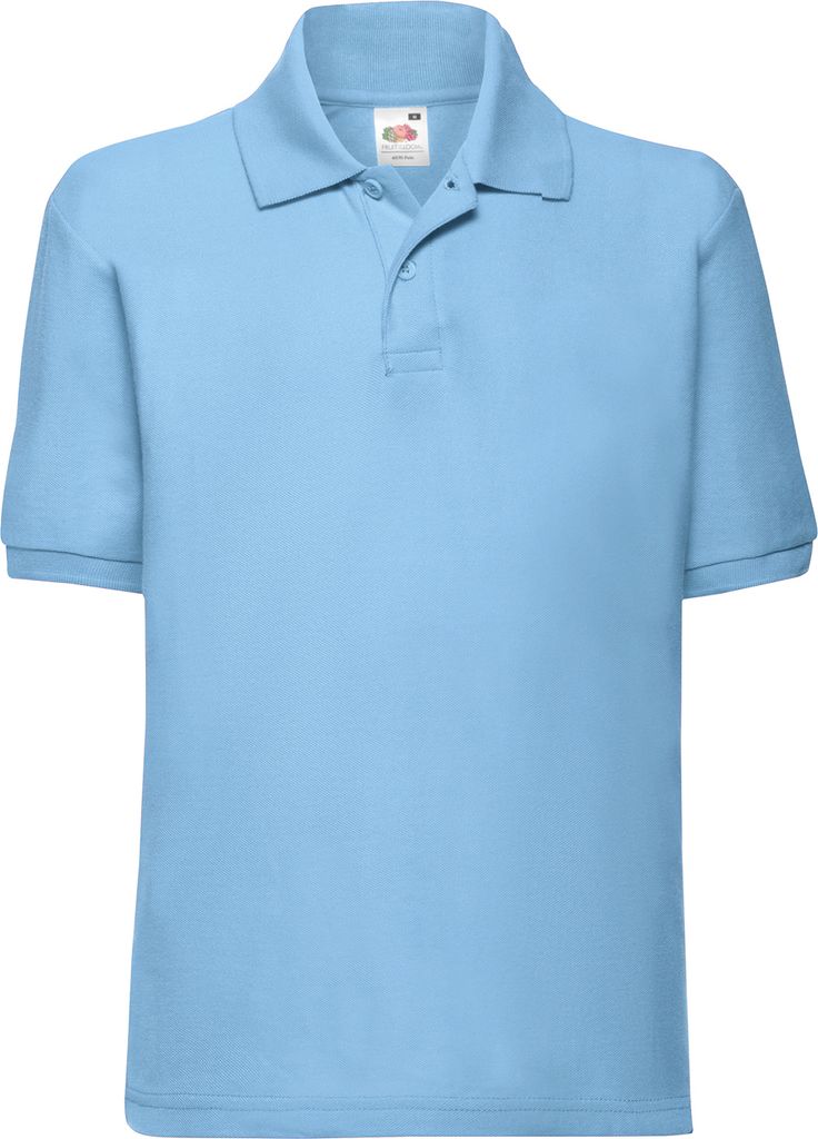 KIDS 65/35 POLO | Kinder Poloshirt aus pflegeleichtem Polyester-Baumwoll-Mix, langlebig & bis 60 °C waschbar, Jungen & Mädchen