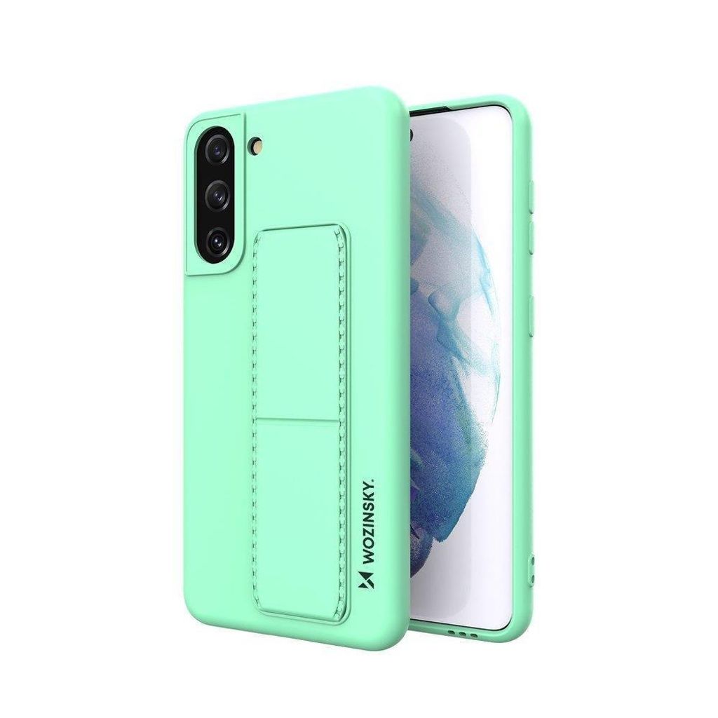 Wozinsky Kickstand Case mit Stnder fr Samsung Galaxy S21 + 5G (S21 Plus 5G) Schutzhlle Handyhlle Cover Case