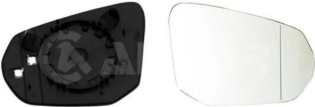 Glace de Rétroviseur Droit Chauffante ALKAR 6472777 pour Audi Q2 GA OE