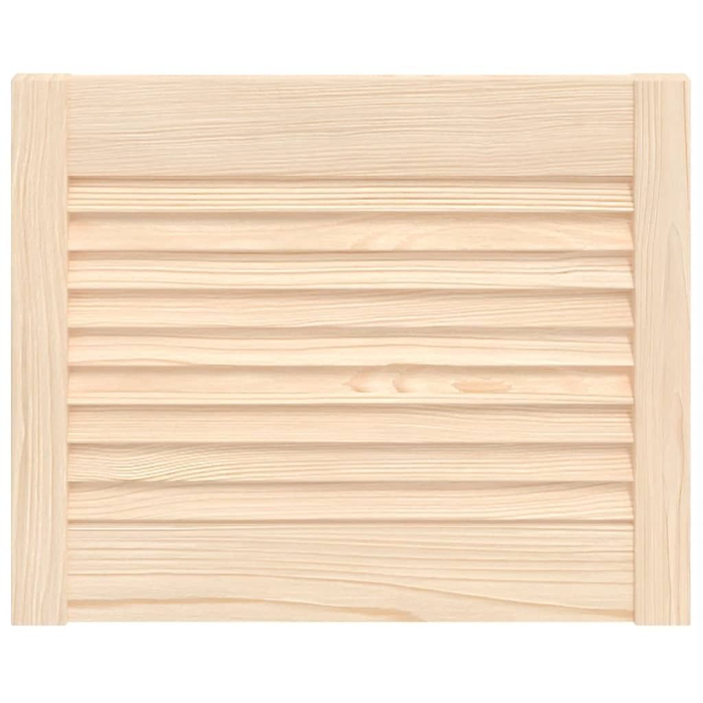 Schranktür Lamellen-Design 39,5x49,4 cm Massivholz Kiefer
