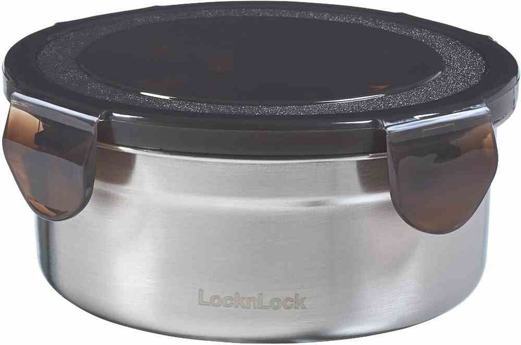 Runde Vorratsdose aus Edelstahl 460 ml Lock & Lock Produktbild 