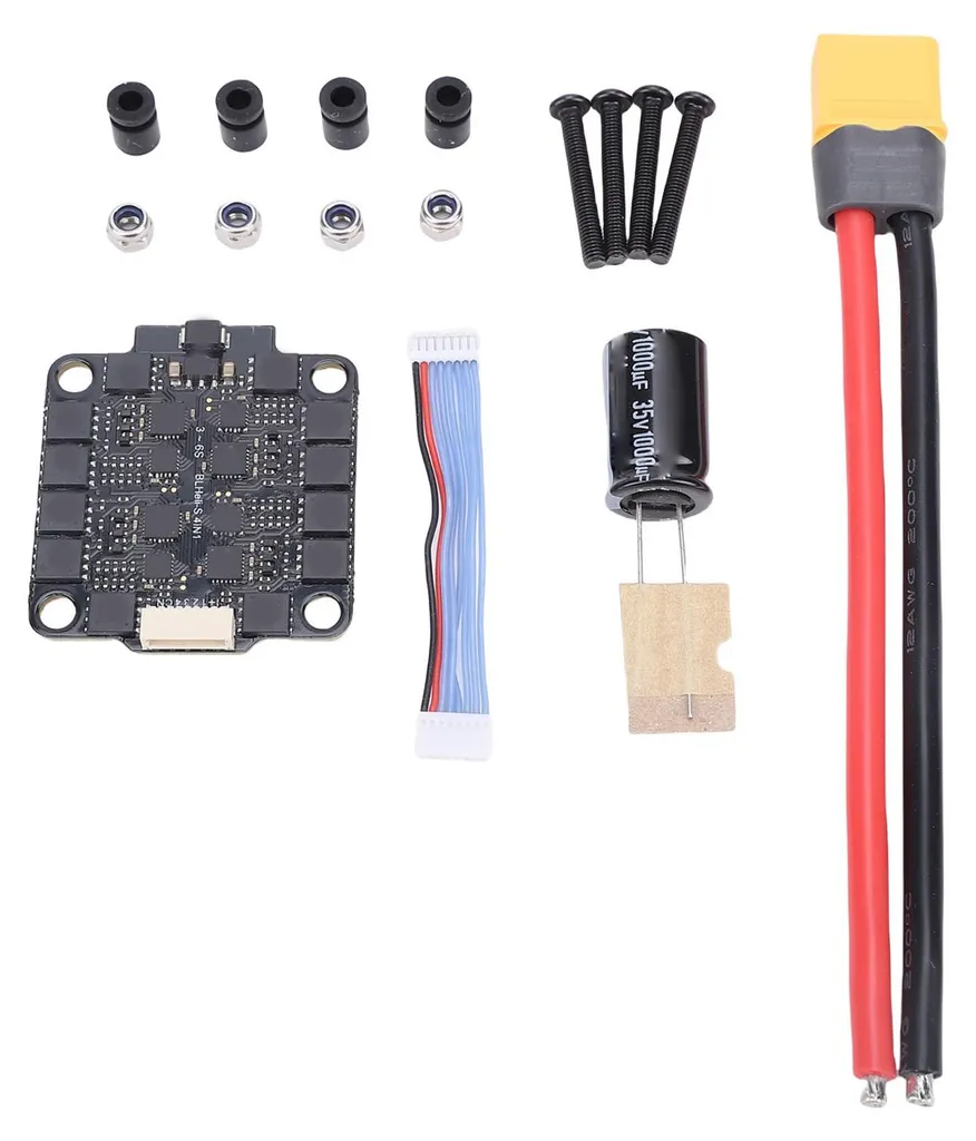 Contrôleur de vol F722 6S X8 avec ESC BLS 60A pour drones long range