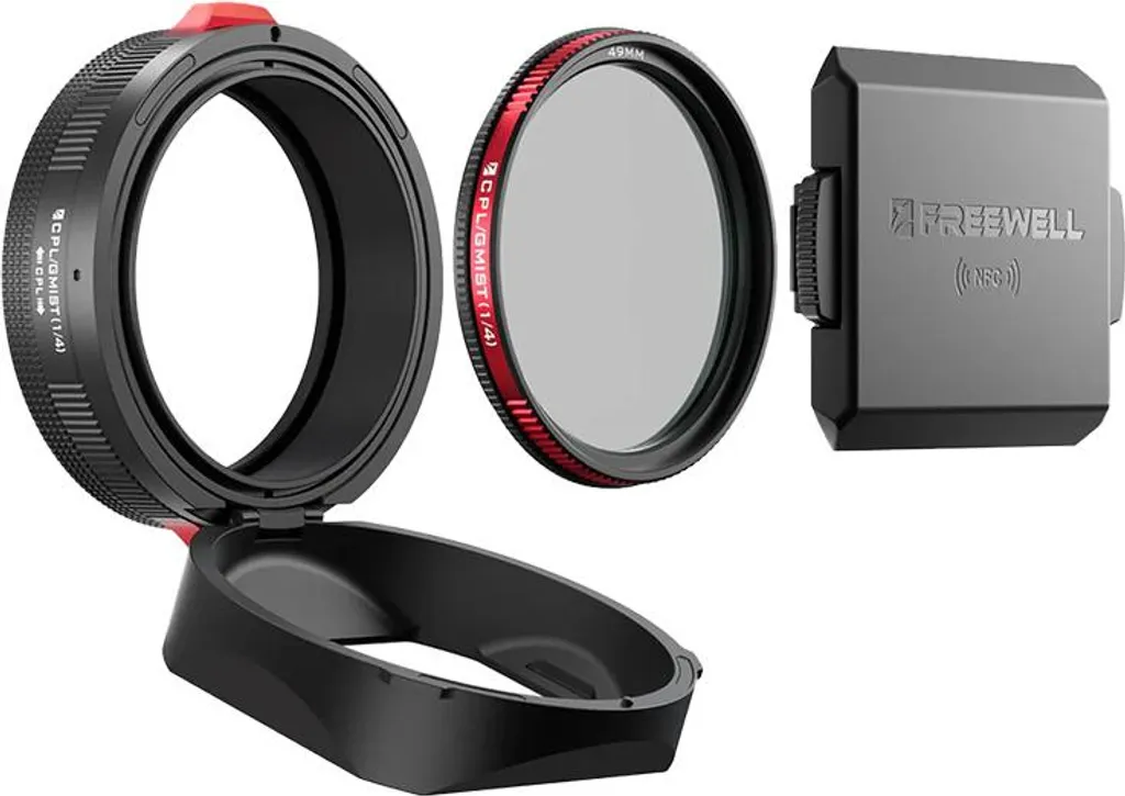 Freewell Sunshield pour Fuji X100 Series - Pare-soleil Noir Magnétique