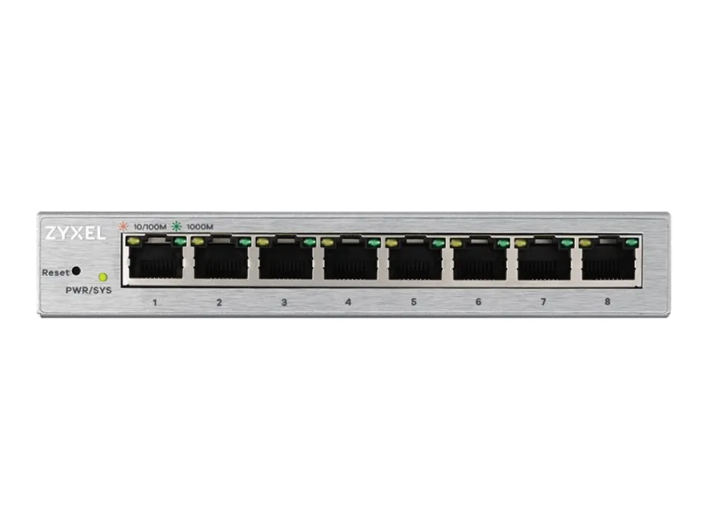 Switch Gigabit Zyxel GS1200-8 commutateur administrable compact