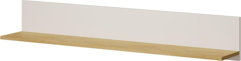 Wandregal Billz 120 Kaschmir/Eiche Cremona Produktbild 