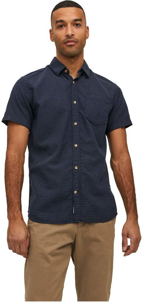 Jack & Jones Abel Kurzarmhemd Blau XS Mann Blau XS