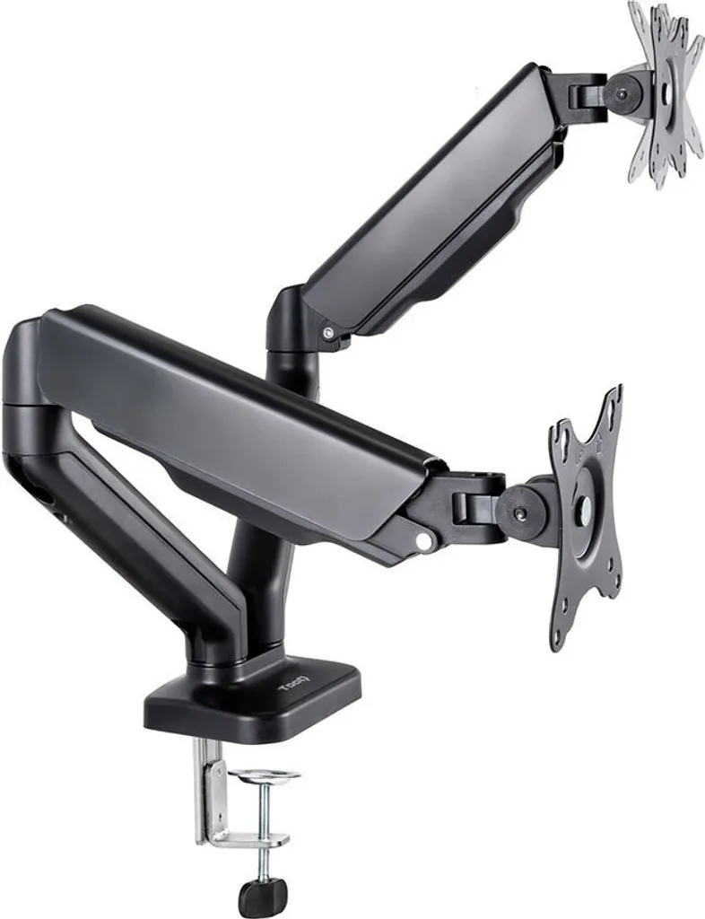 Support écran PC double ajustable TooQ DB5132TNR-B Argent Format One Size