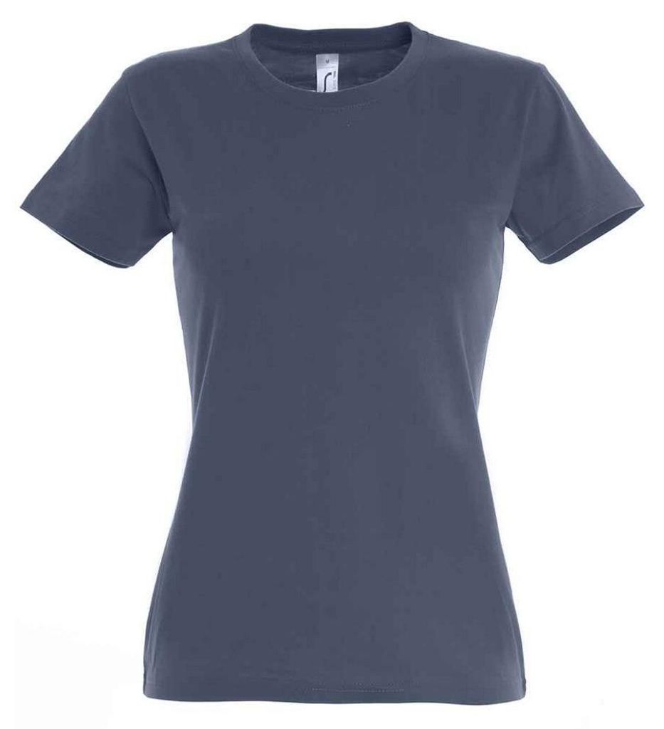 SOLS - "Imperial" T-Shirt für Damen LT1666 (S) (Denim)