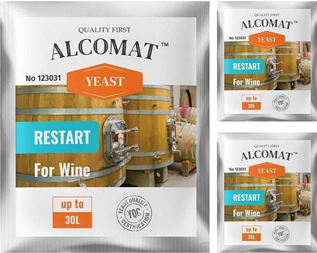 Weinhefe für die Wiederaufnahme der Gärung ALCOMAT Restart Produktbild 